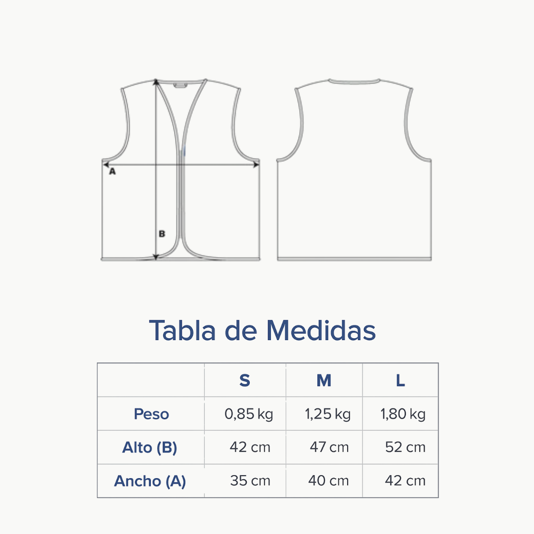 Chaleco con Peso Sensorial Infantil