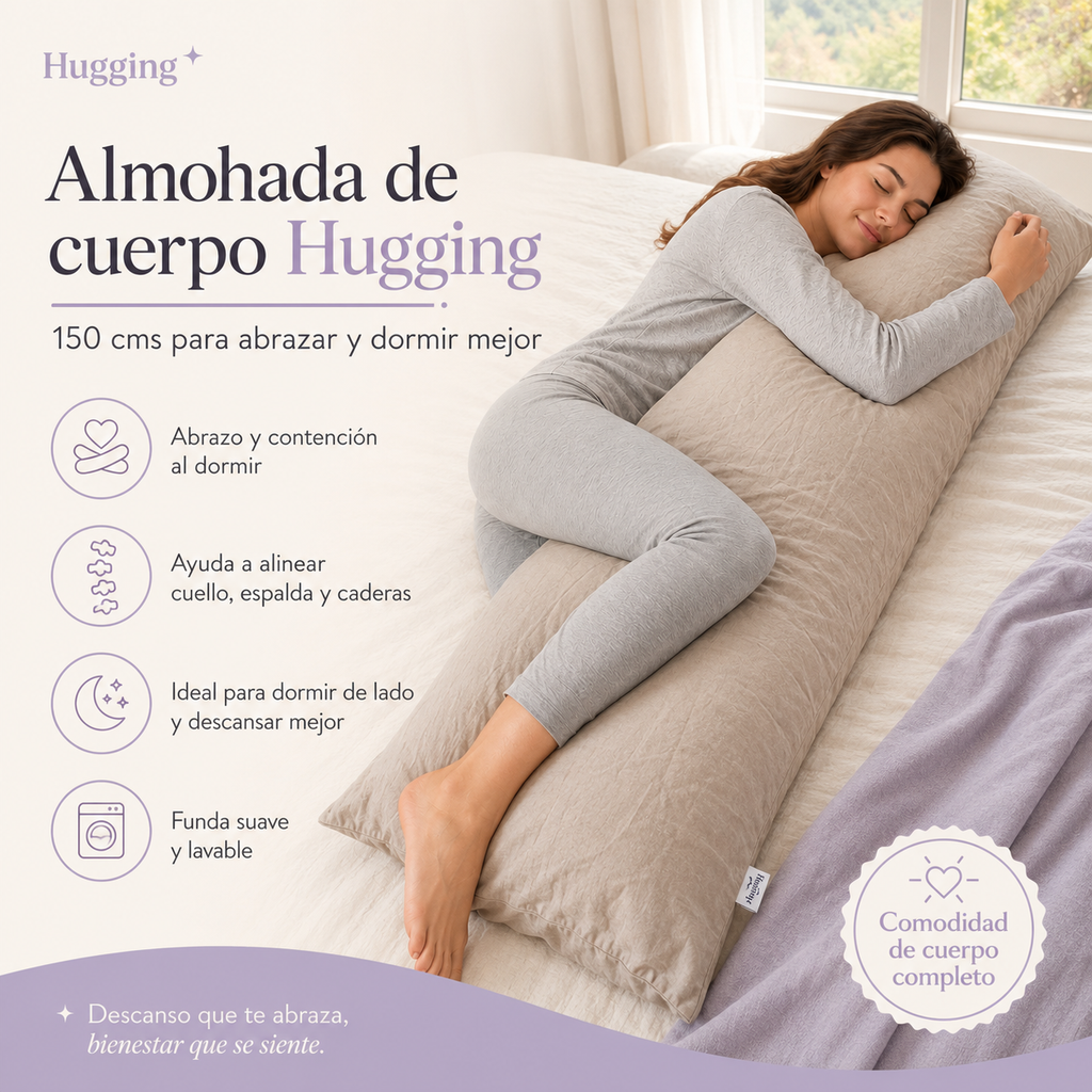 Almohada Corporal Abrazable Hugging
