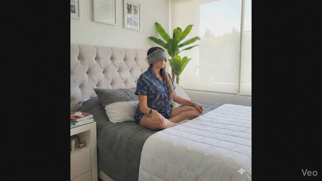 Antifaz de Relajación con Audífonos Planos (Bluetooth)